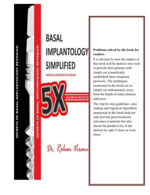 BASAL IMPLANTOLOGY SIMPLIFIED | BOOK