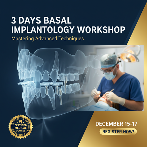 3 Days Basal Implantology Workshop Banner