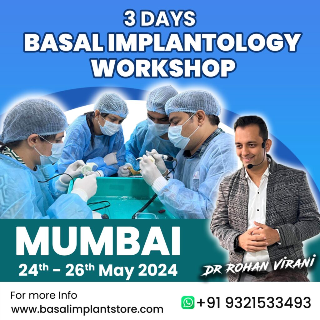 3 days basal implantology workshop