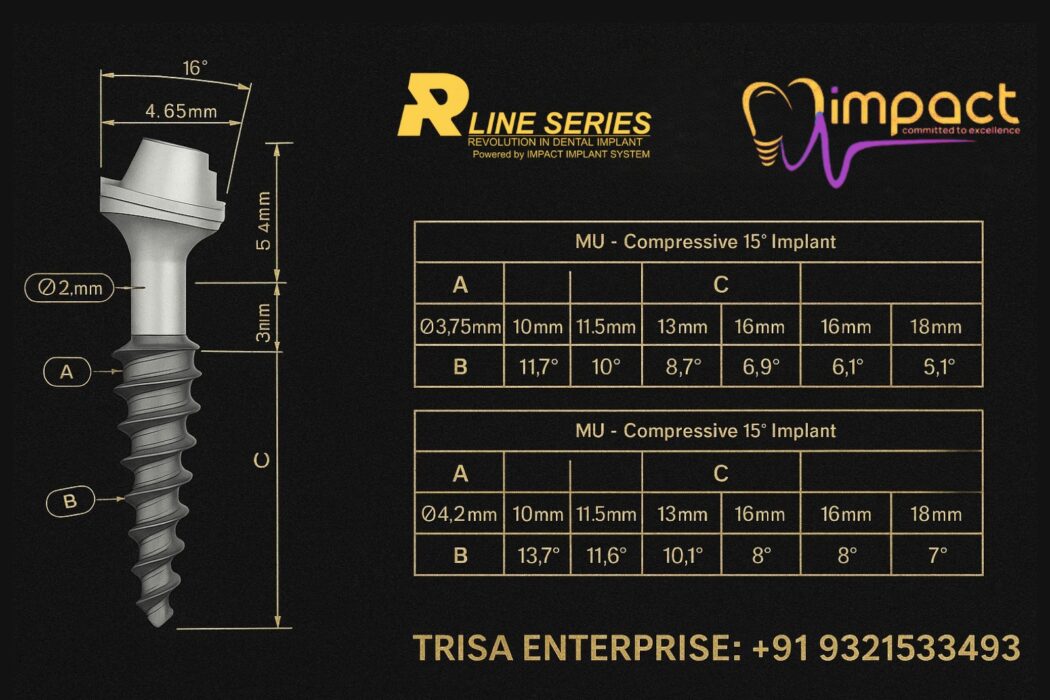 Rline multiunit implants compressive